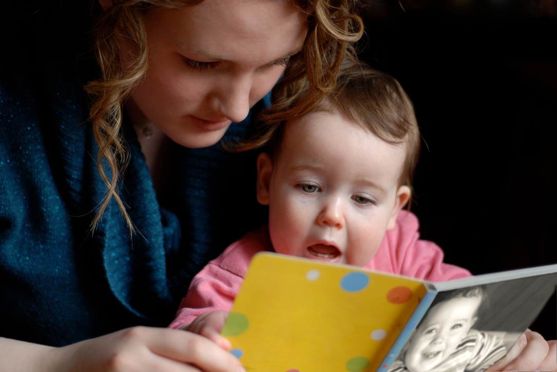 Storytime with baby